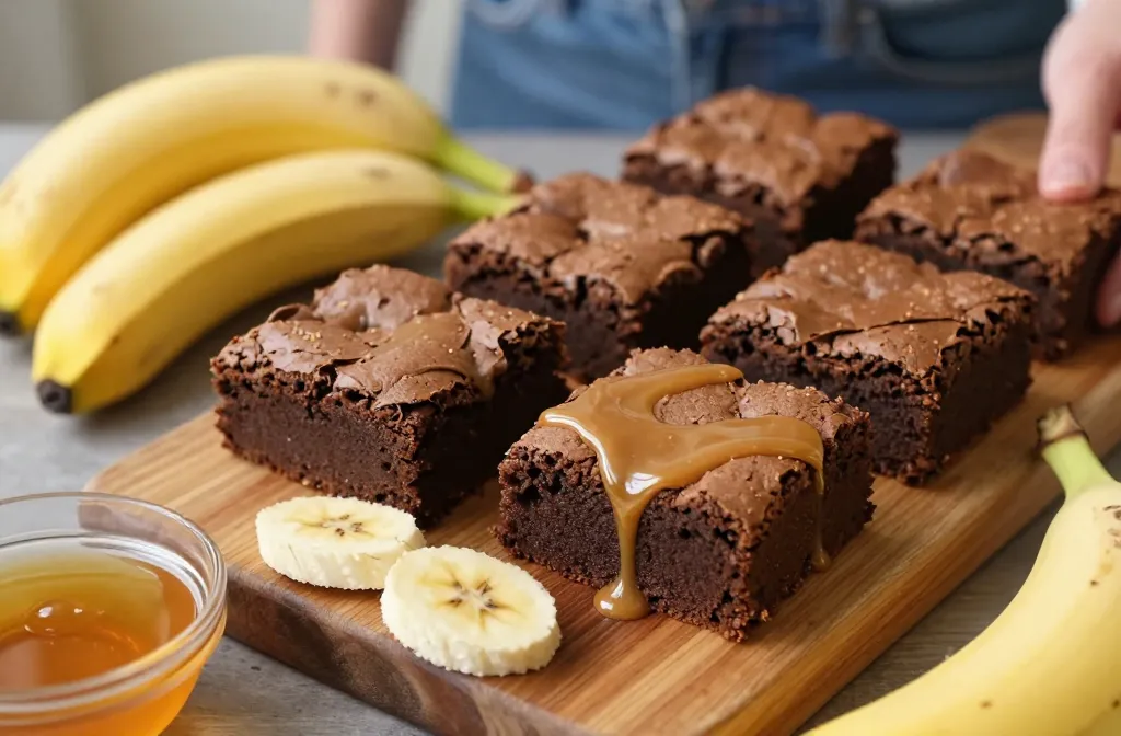 Gluten Free Banana Brownies