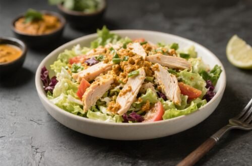 High-Protein Curry Chicken Salad (GLP-1 Friendly) – Quick, Flavorful, and 25g Protein Per Serving
